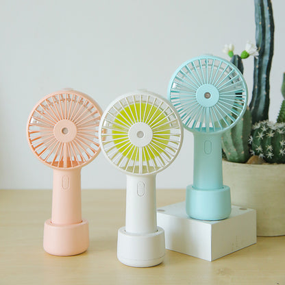 CoolBreeze Mini ventilatore Portatile con nebulizzatore